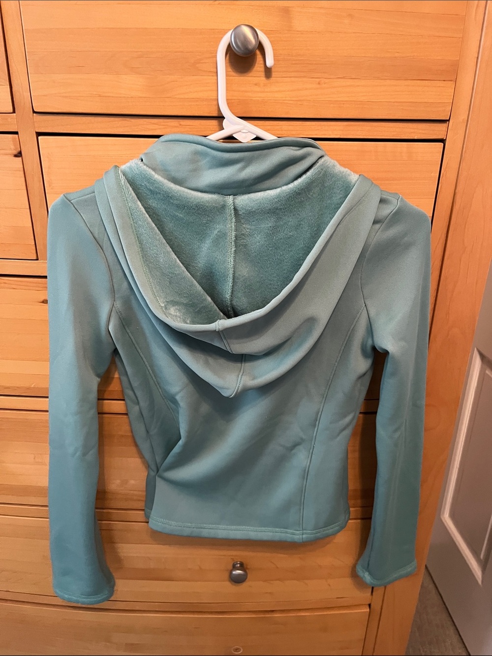 Green athletic jacket. - Picture 3 of 3